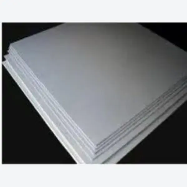 Rigid ceramic fibre insulation board
